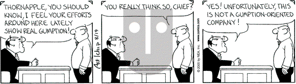 The Born Loser on Friday August 19, 2005 Comic Strip