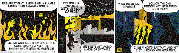 Rip Haywire on Tuesday October 3, 2017 Comic Strip