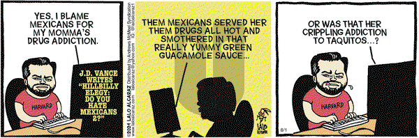 La Cucaracha - Thursday August 1, 2024 Comic Strip