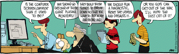 The Buckets on Friday April 9, 2010 Comic Strip