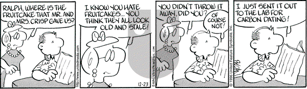 Drabble on Monday December 23, 1996 Comic Strip