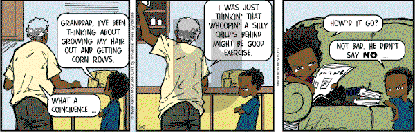 The Boondocks on Saturday May 6, 2006 Comic Strip