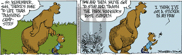 The Grizzwells on Friday March 10, 2017 Comic Strip