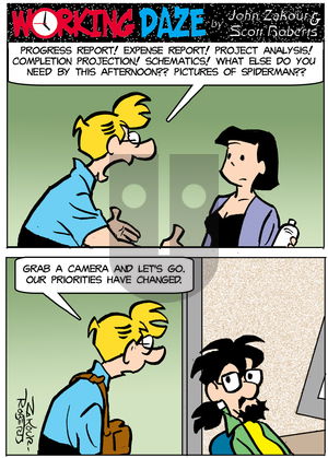 Working Daze on Wednesday June 4, 2025 Comic Strip