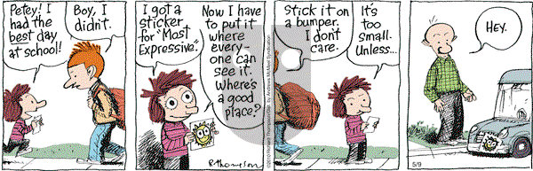 Cul de Sac on Friday May 9, 2025 Comic Strip
