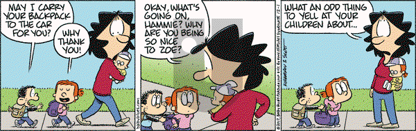 Baby Blues on Friday December 1, 2017 Comic Strip