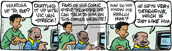 JumpStart on Tuesday April 19, 2011 Comic Strip