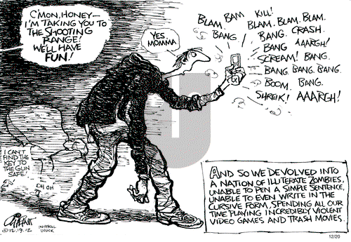Pat Oliphant on Thursday December 20, 2012 Comic Strip