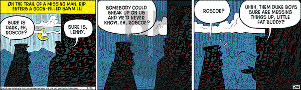 Rip Haywire on Monday September 23, 2019 Comic Strip