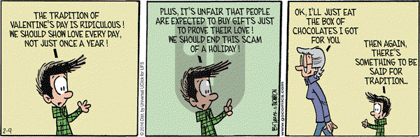 Grand Avenue on Tuesday February 9, 2016 Comic Strip