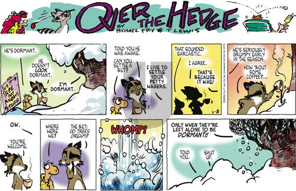 Over the Hedge on Sunday March 8, 2015 Comic Strip