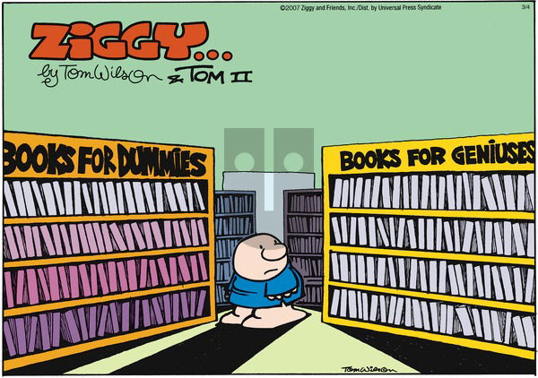 Ziggy on Thursday April 26, 2007 Comic Strip