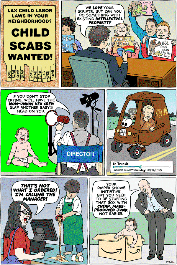 Brian McFadden on Tuesday July 25, 2023 Comic Strip