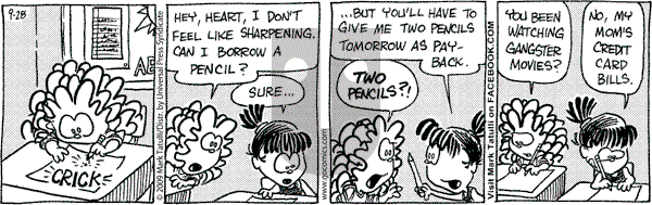 Heart of the City on Monday September 28, 2009 Comic Strip