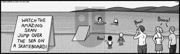 F Minus on Tuesday January 29, 2008 Comic Strip