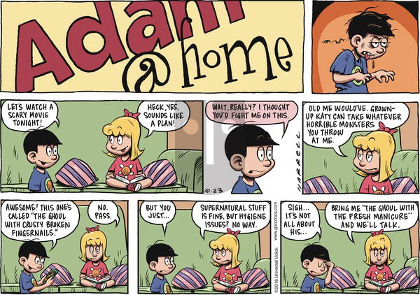 Adam@Home on Sunday October 23, 2016 Comic Strip