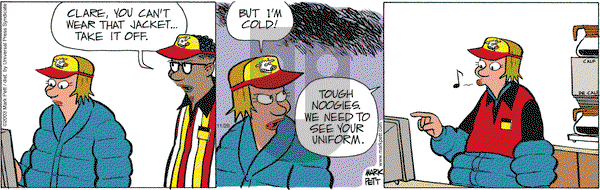 Lucky Cow on Saturday January 3, 2004 Comic Strip