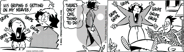 Rose is Rose on Wednesday January 19, 2000 Comic Strip