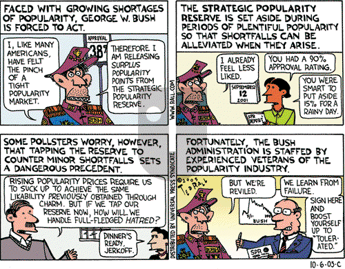 Ted Rall on Monday October 10, 2005 Comic Strip