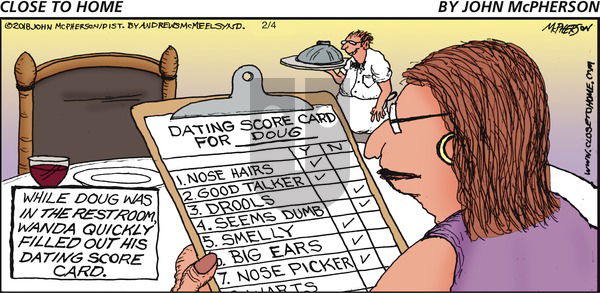 Close to Home on Sunday February 4, 2024 Comic Strip