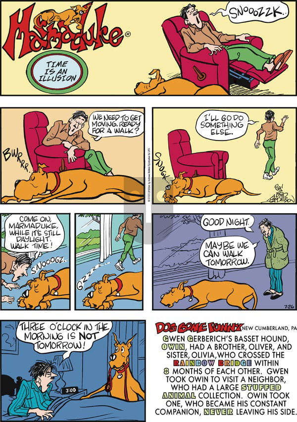 Marmaduke on Sunday July 26, 2020 Comic Strip
