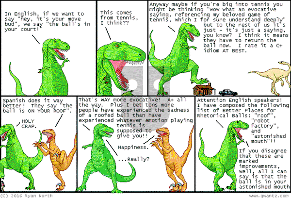 Dinosaur Comics - Thursday November 30, 2023 Comic Strip