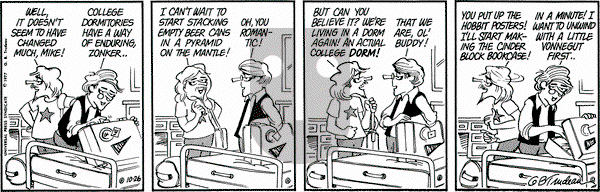 Doonesbury on Wednesday October 26, 1977 Comic Strip