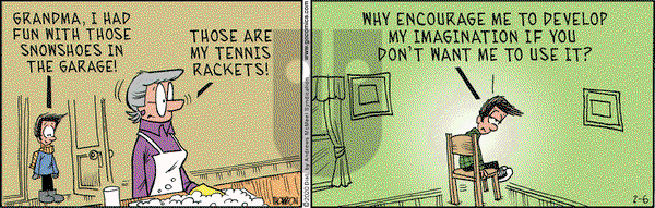 Grand Avenue on Thursday February 6, 2020 Comic Strip