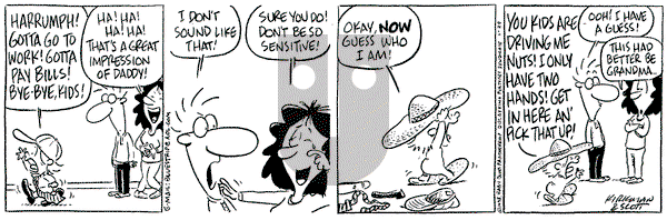 Baby Blues on Thursday January 29, 1998 Comic Strip