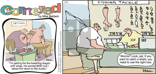 Cornered on Wednesday November 30, 2005 Comic Strip