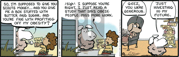 DeFlocked on Saturday March 20, 2010 Comic Strip