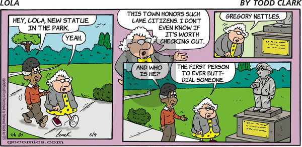 Lola on Sunday June 9, 2013 Comic Strip
