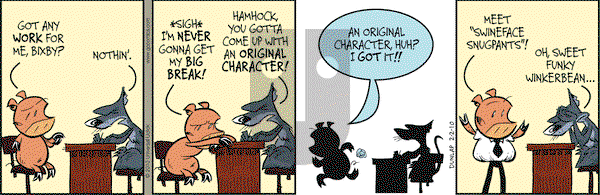 Ink Pen - Tuesday February 2, 2010 Comic Strip