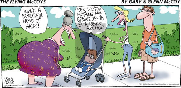 The Flying McCoys on Sunday July 24, 2016 Comic Strip
