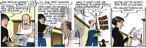 For Better or For Worse on Tuesday October 11, 2005 Comic Strip