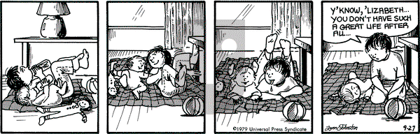 For Better or For Worse - Thursday September 27, 1979 Comic Strip
