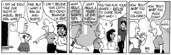 Luann on Friday September 11, 1998 Comic Strip