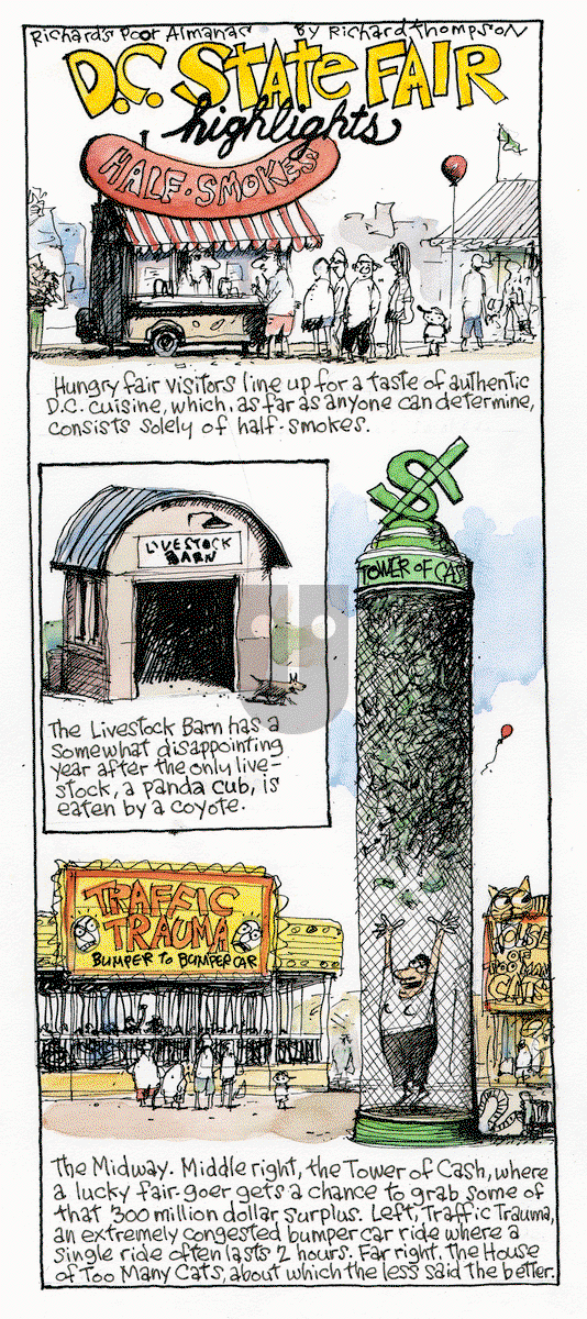 Richard's Poor Almanac on Wednesday April 29, 2015 Comic Strip