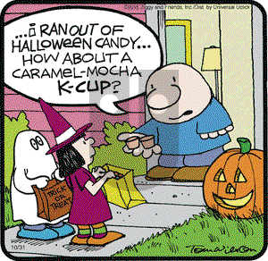 Ziggy on Saturday October 31, 2015 Comic Strip