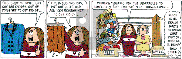 Cathy Classics on Thursday October 2, 2003 Comic Strip