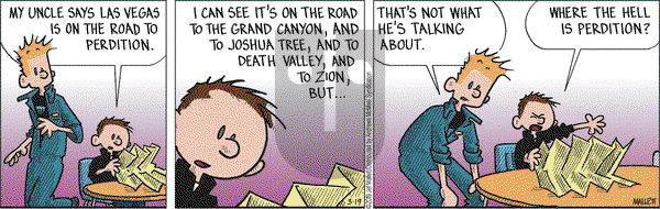 Frazz on Tuesday March 19, 2019 Comic Strip