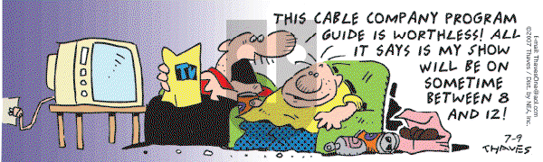Frank and Ernest - Monday July 9, 2007 Comic Strip