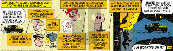 Rip Haywire on Wednesday October 4, 2017 Comic Strip