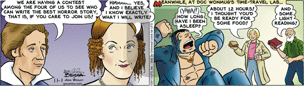 Alley Oop on Friday November 1, 2013 Comic Strip
