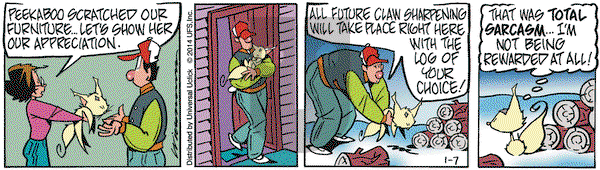Rose is Rose on Tuesday January 7, 2014 Comic Strip