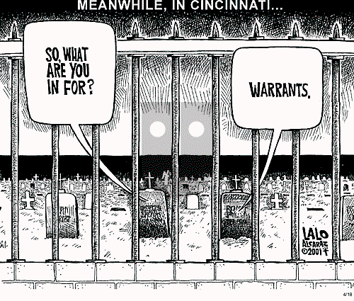 Lalo Alcaraz on Wednesday April 18, 2001 Comic Strip