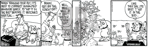 Monty on Tuesday May 11, 2004 Comic Strip