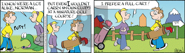 Drabble on Friday August 12, 2016 Comic Strip