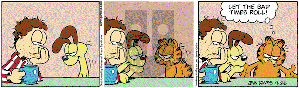 Garfield - Monday April 26, 2004 Comic Strip