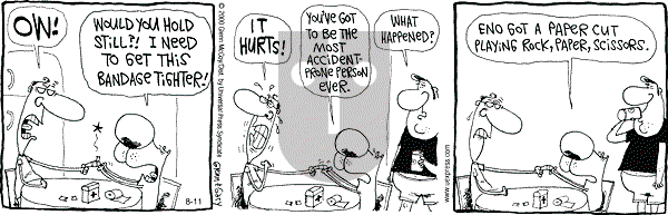 The Duplex on Monday January 15, 2001 Comic Strip